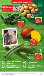 Gazetka promocyjna Lidl - Aktionsprospekt - Gazetka - ważna od 01.04 do 01.04.2023 - strona 3 - produkty: Abtei, bio, bioland, discount, eis, gurke, gurken, kartoffel, kartoffeln, mango, obst, reis, speisekartoffeln, Ti, und gemüse, zucchini
