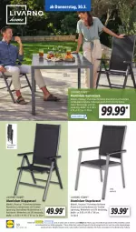 Gazetka promocyjna Lidl - Aktionsprospekt - Gazetka - ważna od 01.04 do 01.04.2023 - strona 40 - produkty: angebot, dell, eis, elle, Garten, gartentisch, HP, klappsessel, latte, Mode, ndk, reis, rückenlehne, Schal, Schale, sessel, stapelsessel, Ti, tisch, tischplatte, ZTE