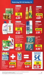 Gazetka promocyjna Lidl - Aktionsprospekt - Gazetka - ważna od 01.04 do 01.04.2023 - strona 49 - produkty: alleinfuttermittel, angebot, ariel, ariel waschmittel, eis, elle, fusion5, gillette, mac, mach3, Maske, pantene, pantene pro-v, preisvorteil, pro-v, purina, rasiergel, reis, shampoo, sofort-rabatt, Systemklingen, teller, Ti, venus, waschmittel, ZTE