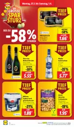 Gazetka promocyjna Lidl - Aktionsprospekt - Gazetka - ważna od 01.04 do 01.04.2023 - strona 6 - produkty: alesto, Bona, Cashew, cashewkerne, eis, elle, fürst von metternich, Gorbatschow, joghur, joghurt, joghurt nach, Mett, metternich, Milbona, mövenpick, mövenpick eis, natur, ndk, reis, Schal, Schale, sekt, teller, Ti, wodka