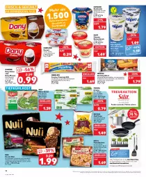 Gazetka promocyjna Kaufland - Gazetka - ważna od 21.12 do 21.12.2022 - strona 16 - produkty: alpro, angebot, apfel, auer, aufstrich, aust, baguette, Becher, beere, beeren, beutel, brot, brotaufstrich, creme, danone, Dany, dany sahne, dessert, ehrmann, eis, elle, escal, flammkuchen, frosta, früchte, gewürz, grill, heidelbeere, heidelbeeren, henglein, homann, iglo, joghur, joghurt, knoblauch, kräuter, kuchen, lamm, mac, macadamia, mccain, meggle, mousse, nudel, nudelsalat, nuii, Ofen, olive, oliven, olivenöl, papier, pizza, Pizzateig, Popp, rahm-spinat, sahne, salat, schinken, schinkenwurst, schoko, schokolade, Skyr, soja, Speck, spinat, Ti, tiefkühlkost, tisch, wurst, ZTE, zwiebel