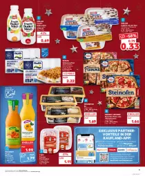 Gazetka promocyjna Kaufland - Gazetka - ważna od 21.12 do 21.12.2022 - strona 3 - produkty: Alaska-Seelachs, Alaska-Seelachsfilet, angebot, angebote, Becher, butter, buttermilch, eis, elle, filet, flammkuchen, fleisch, fleischsalat, frosta, frucht, gin, Innocent, joghur, joghurt, joghurt mit der ecke, kuchen, lachs, lachsfilet, lamm, milch, mövenpick, mövenpick eis, Müller, Ofen, original wagner, pizza, Popp, reis, saft, salat, schlemmerfilet, seelachsfilet, steinofen, Ti, wagner