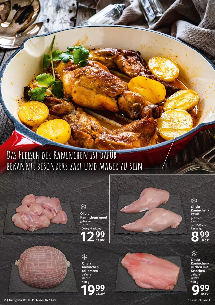 Aktueller Prospekt Selgros - Food - von 10.11 bis 16.11.2022 - strona 2 - produkty: braten, eis, Ragout, reis, rollbraten, Ti