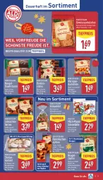 Gazetka promocyjna Aldi Nord - Von Montag - Gazetka - ważna od 06.09 do 06.09.2025 - strona 11 - produkty: alkohol, auer, Bau, beutel, eis, eiskonfekt, gewürz, grafschafter, haselnuss, kakao, kartoffel, kartoffeln, kuchen, Lebkuchen, marzipan, Marzipanfüllung, milch, nuss, ohne alkohol, reis, rezept, Schneebälle, schoko, schokolade, Stollen, Ti, tiefpreis, vollmilch