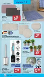 Gazetka promocyjna Aldi Nord - Von Montag - Gazetka - ważna od 06.09 do 06.09.2025 - strona 12 - produkty: auto, Bad, badematte, bürste, bürsten, dell, dusche, elle, gin, kissen, Mode, nackenkissen, natur, passend für alle, pflanze, pflanzen, reiniger, Reinigung, Ria, Ti, topf, Wanne, WC-Bürste, wc-reiniger, wc-sitz, ZTE