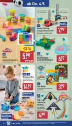 Gazetka promocyjna Aldi Nord - Von Montag - Gazetka - ważna od 06.09 do 06.09.2025 - strona 20 - produkty: batterie, batterien, buch, dell, Dominosteine, elle, fanta, gin, Mode, monte, Paw Patrol, rwe, Spiele, Tasche, Ti, tragetasche, würfel, ZTE