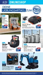 Gazetka promocyjna Aldi Nord - Von Montag - Gazetka - ważna od 06.09 do 06.09.2025 - strona 32 - produkty: eis, gsw, Hartschalenkoffer, Holz, Kette, koffer, korb, mähroboter, ndk, rasen, reis, Scanner, Schal, Schale, senf, Sport, strandkorb, Ti, usb, vita