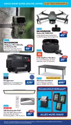 Gazetka promocyjna Aldi Nord - Von Montag - Gazetka - ważna od 06.09 do 06.09.2025 - strona 33 - produkty: akku, aldi, auto, Bau, decke, deckenleuchte, dekoration, deo, Diesel, Drohne, eis, Elektro, erde, fernbedienung, Garten, gartenmöbel, gyros, in-ear-kopfhörer, kamera, kopfhörer, led-deckenleuchte, Leuchte, LG, möbel, schnellladefunktion, sim, Ti, tisch, wasser, Wild, Wildkamera