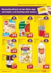 Gazetka promocyjna Netto Marken-Discount - Filial-Angebote - Gazetka - ważna od 09.07 do 09.07.2022 - strona 35 - produkty: angebot, bestpreis, bio, bio limo, coca-cola, cola, creme, deutschlandcard, Dr. Oetker, eintopf, eis, kartoffel, knorr, konfitüre, limo, Mezzo Mix, milch, Paradies Creme, pfanni, püree, reis, Schwartau, Ti, tomato al gusto, topf, usb, vio bio limo, ZTE