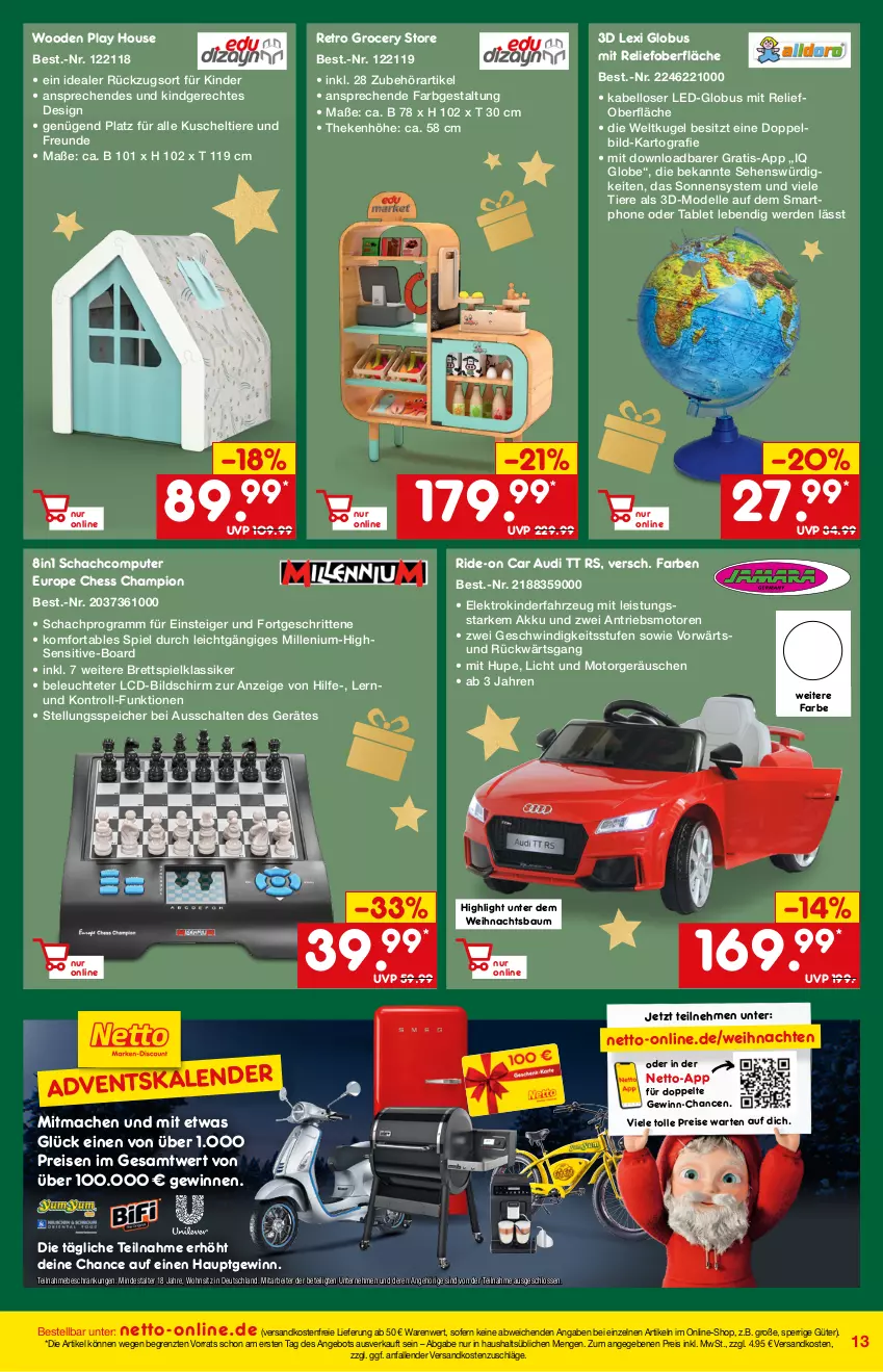 Aktueller Prospekt Netto Marken-Discount - Online-Magazin Dezember - von 01.12 bis 31.12.2021 - strona 13