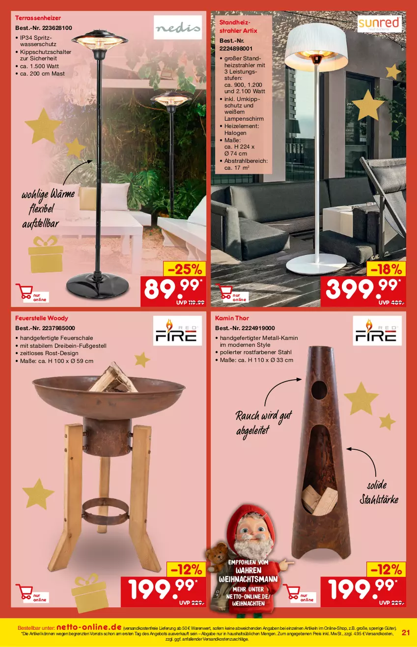 Aktueller Prospekt Netto Marken-Discount - Online-Magazin Dezember - von 01.12 bis 31.12.2021 - strona 21