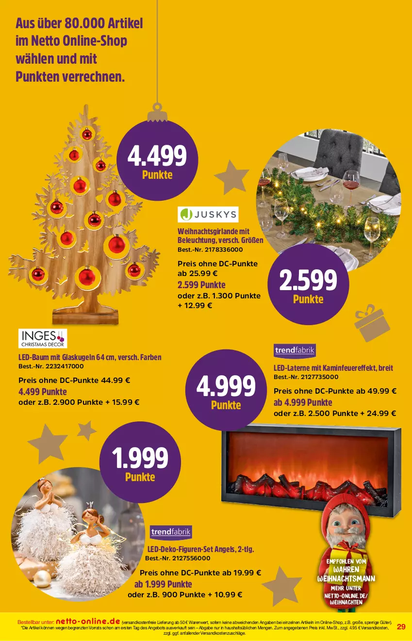 Aktueller Prospekt Netto Marken-Discount - Online-Magazin Dezember - von 01.12 bis 31.12.2021 - strona 29