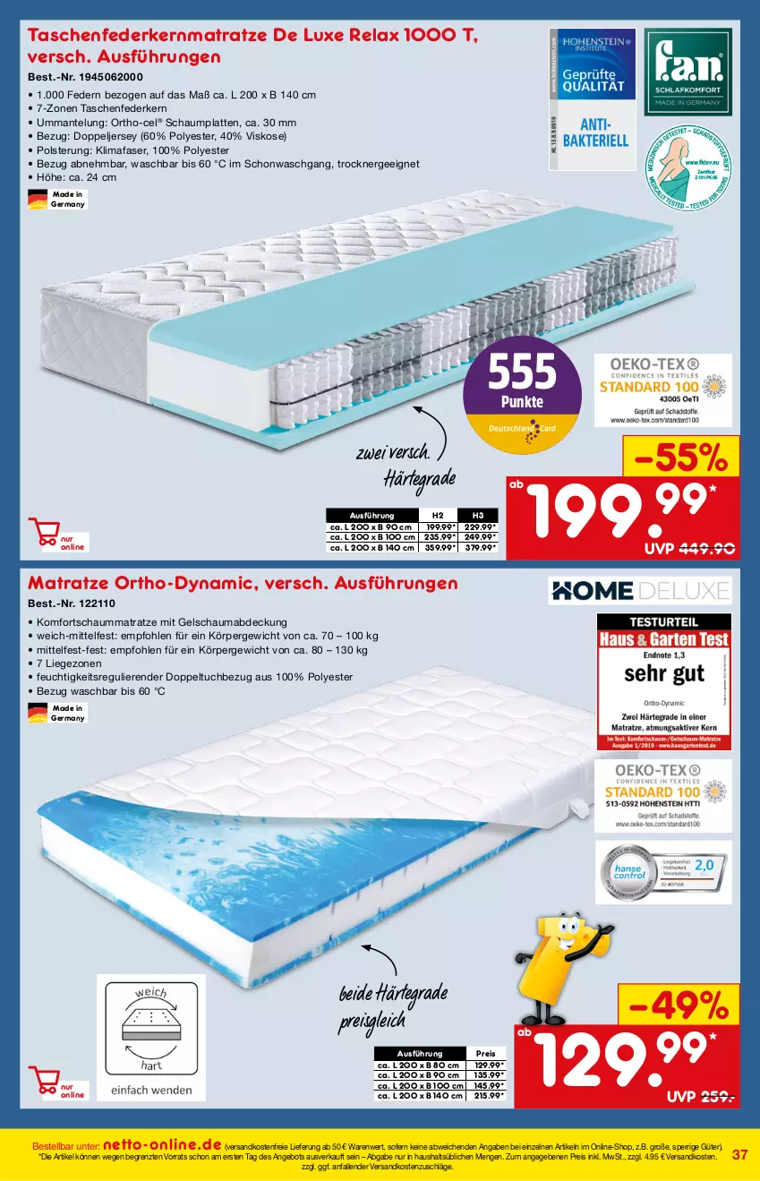 Aktueller Prospekt Netto Marken-Discount - Online-Magazin Dezember - von 01.12 bis 31.12.2021 - strona 37