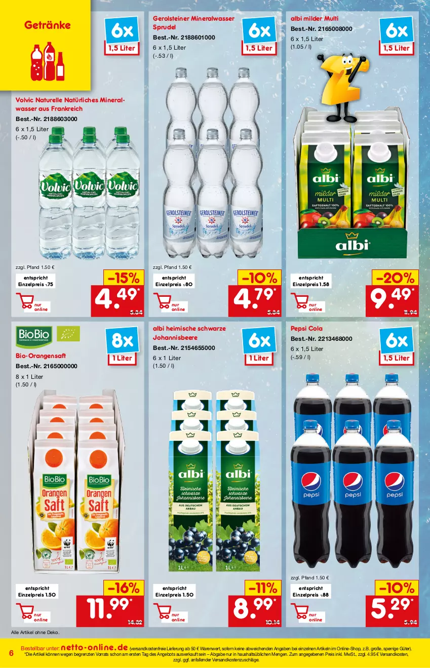 Aktueller Prospekt Netto Marken-Discount - Online-Magazin Dezember - von 01.12 bis 31.12.2021 - strona 6