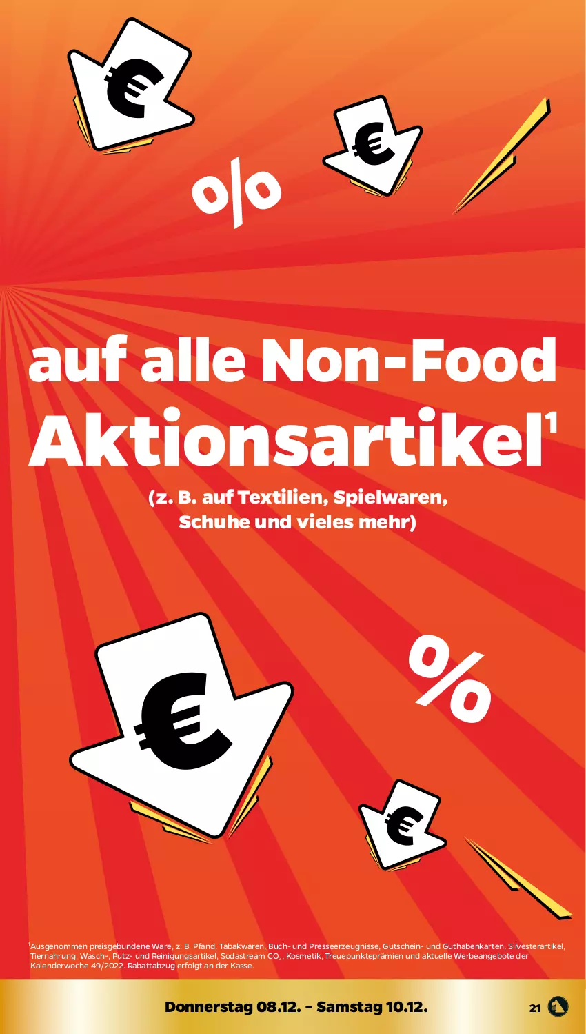 Aktueller Prospekt Netto - Woche 49 - von 05.12 bis 10.12.2022 - strona 21 - produkty: angebot, angebote, buch, eis, elle, guthabenkarte, gutschein, kosmetik, LG, Reinigung, reis, schuhe, Soda, sodastream, spielwaren, Ti, tiernahrung