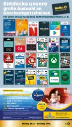 Gazetka promocyjna Netto - Woche 49 - Gazetka - ważna od 10.12 do 10.12.2022 - strona 15 - produkty: asti, Bad, Bad Liebenwerda, corona, decke, eier, eis, elle, erfrischungsgetränk, Germ, getränk, guthabenkarte, gutschein, gutscheine, Kinder, Meister, rum, Spiele, Sport, Ti, wasser, weihnachten