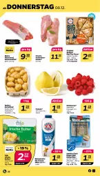 Gazetka promocyjna Netto - Woche 49 - Gazetka - ważna od 10.12 do 10.12.2022 - strona 22 - produkty: bärenmarke, beere, beeren, butter, eis, filet, fisch, fleisch, Fleischerei, frische milch, gin, himbeer, himbeere, himbeeren, irische butter, Kaninchenkeule, kartoffel, kartoffeln, matjes, Matjesfilet, milch, original wagner, pizza, Pomelo, Schere, schwein, schweine, schweinefilet, speisekartoffeln, Streichzart, Ti, wagner, wein, weine