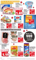 Gazetka promocyjna Kaufland - Gazetka - ważna od 07.12 do 07.12.2022 - strona 18 - produkty: angebot, auer, Becher, beef, bonbel, buch, butter, butterkäse, champignon, corned beef, creme, edelcreme, eis, exquisa, fitline, frischkäse, galbani, gutfried, Holz, Kamin, Käse, Körniger Frischkäse, lyoner, Meister, milch, mozzarella, ndk, nuss, paprika, rel, Sauermilchkäse, schinken, Schmelzkäse, schmelzkäsezubereitung, schnittkäse, Ti, weichkäse, wiener, wiener würstchen, wurst, wurst in selbstbedienung, würstchen, Yo, ZTE