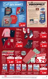 Gazetka promocyjna Kaufland - Gazetka - ważna od 07.12 do 07.12.2022 - strona 31 - produkty: Bau, baumwolle, beko, Brei, disney, eis, erde, Geschenkpapier, gutschein, gutscheine, Kinder, lack, ndk, Packband, papier, Pullover, Pyjama, Rauch, Roller, schuhe, socken, tesa, Ti, versandkostenfrei, wasser, wolle