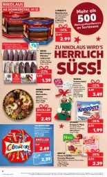 Gazetka promocyjna Kaufland - Gazetka - ważna od 07.12 do 07.12.2022 - strona 4 - produkty: Amber, angebot, Bau, Berger, beutel, choco crossies, crossies, eis, elle, haselnuss, himbeer, kakao, Kinder, knoppers, kuchen, lambertz, Lebkuchen, milch, nestlé, nürnberger, nuss, Oblaten, panna cotta, riegel, schnitten, schoko, schokolade, schokoladen, schokoriegel, socken, storck, teller, Ti, tiramisu, vollmilch, Zartbitterschokolade, ZTE