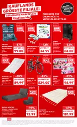 Gazetka promocyjna Kaufland - Gazetka - ważna od 07.12 do 07.12.2022 - strona 41 - produkty: angebot, angebote, Barbie, Bau, baumwolle, bett, burger, creme, decke, elle, ente, Liege, Rauch, ravensburger, sac, Steckschlüsselsatz, Tasche, teppich, thermostat, Ti, wolle, Yo, ZTE