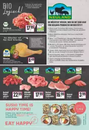 Gazetka promocyjna Edeka - Angebote der Woche - Gazetka - ważna od 18.03 do 18.03.2023 - strona 19 - produkty: auer, Bau, Bauer, bio, decke, eis, elle, ente, fleisch, gulasch, hackfleisch, LG, mac, mais, natur, nuss, reis, rel, ring, rwe, salami, schwein, schweine, Sushi, Ti, Tiere, wasser, wein, weine, WICK