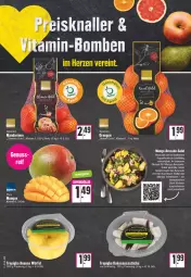 Gazetka promocyjna Edeka - Angebote der Woche - Gazetka - ważna od 18.03 do 18.03.2023 - strona 2 - produkty: avocado, bier, Biere, deka, eis, frucht, kokos, kokosnuss, mac, mandarine, mandarinen, mango, mangos, nuss, orange, orangen, reis, rezept, salat, Ti