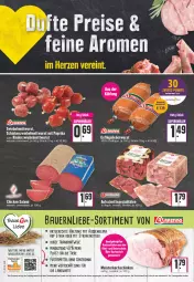 Gazetka promocyjna Edeka - Angebote der Woche - Gazetka - ważna od 18.03 do 18.03.2023 - strona 8 - produkty: angebot, angebote, auer, aufschnitt, Bau, Bauer, deutschlandcard, eis, ente, erde, Geflügel, kochschinken, LG, Mantel, Meister, Mett, mettwurst, rind, rinder, saft, Schal, Schale, schinken, Spezi, Ti, Tiere, wurst, zwiebel, zwiebelmettwurst