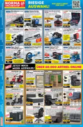 Gazetka promocyjna Norma - Norma - Gazetka - ważna od 21.01 do 21.01.2024 - strona 2 - produkty: Abbruchhammer, akku, angebot, armlehnen, Aschesauger, auer, auto, Bau, Behälter, bett, bettkasten, braun, Brei, decke, Draht, edelstahl, eis, Elektro, Elektroroller, elle, ente, Fahrrad, federkern, fernbedienung, gefu, Gehrungssäge, grill, hocker, Kamin, kissen, koffer, kompressor, kopfstütze, kraft, lack, Lacke, lays, led-licht, LG, Liege, messer, Mode, ndk, Ofen, papier, Plasmaschneider, rama, reis, rel, relaxsessel, ring, Roller, rückenlehne, rwe, säge, Schere, schlauch, Schleifpapier, Schutzschild, sessel, Sitzhöhe, Sofa, Sport, staubsauger, stuhl, teller, teppich, Ti, tiernahrung, tisch, topper, wein, weine, weinshop, werkzeug, werkzeuge