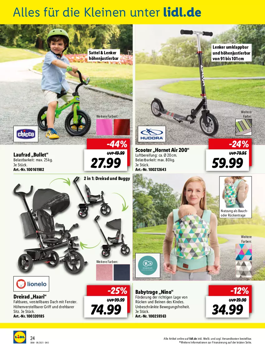 Aktueller Prospekt Lidl - Aktuelle Onlineshop-Highlights - von 01.09 bis 30.09.2021 - strona 24