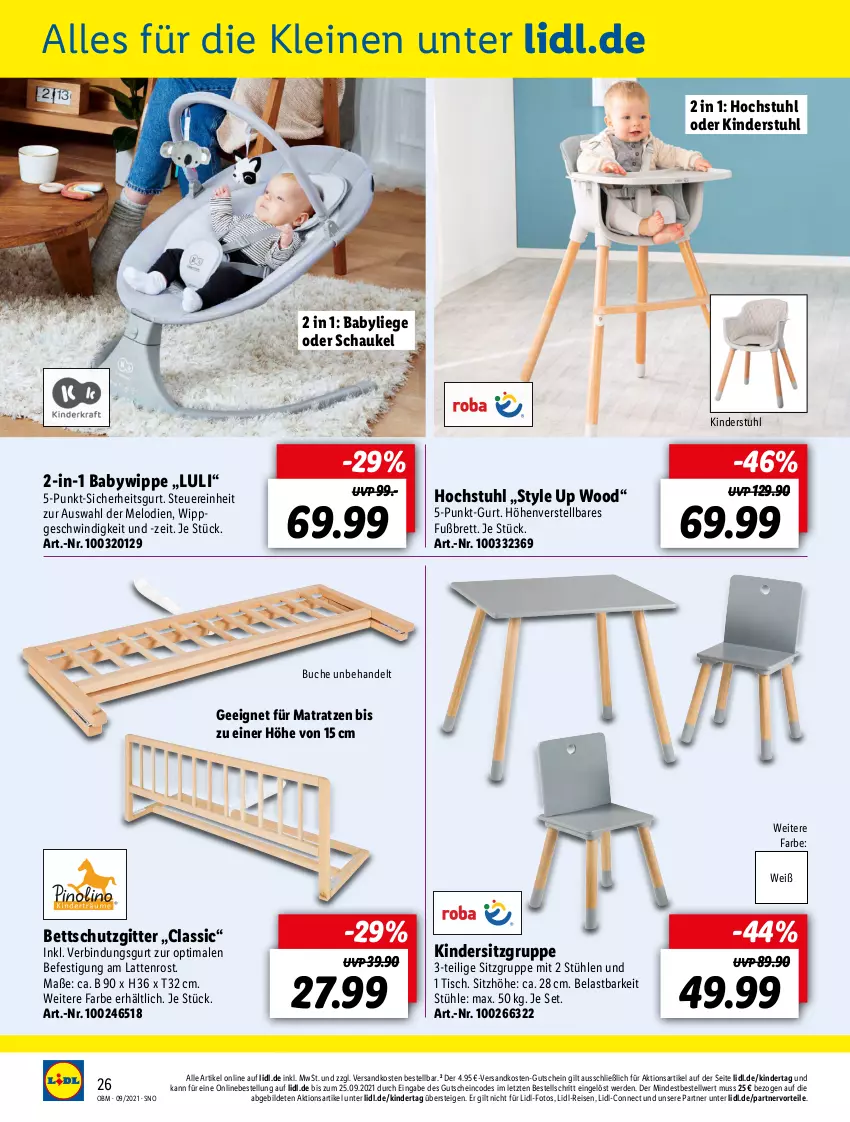 Aktueller Prospekt Lidl - Aktuelle Onlineshop-Highlights - von 01.09 bis 30.09.2021 - strona 26