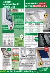 Gazetka promocyjna Bauhaus - Prospekte - Gazetka - ważna od 01.10 do 01.10.2022 - strona 11 - produkty: Bau, dell, eis, elle, fenster, Germ, gsw, Holz, Mode, reis, riegel, Schal, Ti, velux, verdunklungsrollo, wasser