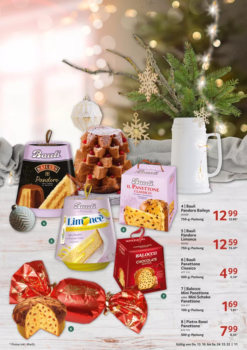 Aktueller Prospekt Selgros - Praesente - von 13.10 bis 24.12.2022 - strona 11 - produkty: baileys, Bau, classico, eis, limo, reis, schoko, Ti