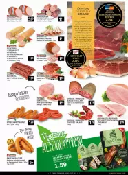 Gazetka promocyjna Edeka - Prospekte - Gazetka - ważna od 06.04 do 06.04.2024 - strona 3 - produkty: auer, aufschnitt, baguette, baguettes, Bau, Bauer, bier, chorizo, eis, fleisch, gin, gutsleberwurst, hinterschinken, Kalbfleisch, knacker, leberwurst, mac, Mantel, Mett, mettwurst, mit kalbfleisch, natur, nuss, pfeffer, Rotwurst, saft, salami, schinken, schinkenwurst, serrano, serrano schinken, Speck, südtiroler, tesa, Ti, wurst, würstchen