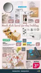 Gazetka promocyjna Netto - Woche 7 - Gazetka - ważna od 18.02 do 18.02.2023 - strona 15 - produkty: bambus, decke, Elan, kesper, kissen, Läufer, mac, mitteldecke, möbel, Ria, schmutzfangmatte, spiegel, Tapete, Ti, tisch, tischdecke, tischläufer