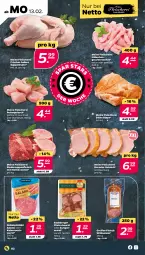 Gazetka promocyjna Netto - Woche 7 - Gazetka - ważna od 18.02 do 18.02.2023 - strona 2 - produkty: Berger, eis, filet, fleisch, Fleischerei, geschnetzeltes, gewürz, gulasch, kasseler, kotelett, natur, pute, radeberger, Rauch, reifen, rind, rinder, Rotwurst, salami, Schere, suppe, suppen, suppenfleisch, Suppenhuhn, Wild, wurst, Zelt