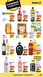 Gazetka promocyjna Netto - Woche 7 - Gazetka - ważna od 18.02 do 18.02.2023 - strona 21 - produkty: bertolli, coca-cola, cola, doppio passo, dreistern, eintopf, eis, erde, fanta, fanta oder, fanta oder sprite, flasche, gin, hella, honig, ketchup, langnese, medinet, oder sprite, olive, oliven, olivenöl, passo, reis, rouge, rum, sprite, Ti, toblerone, tomate, tomaten, tomaten ketchup, topf, vodka, winkelhausen