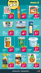 Gazetka promocyjna Netto - Woche 7 - Gazetka - ważna od 18.02 do 18.02.2023 - strona 3 - produkty: aufschnitt, baguette, baguettes, bockwurst, brötchen, burger, Dr. Oetker, eis, filet, filets, götterspeise, gouda, hähnchenschenkel, heinrichsthaler, henkel, hering, Herings, jagdwurst, kuchen, mac, Meister, milch, milchreis, nadler, nuss, ponnath, reis, ring, sahne, sandwich, schenkel, schinken, Ti, waldmeister, wurst