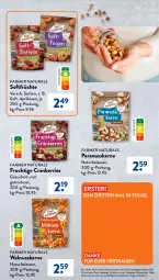 Gazetka promocyjna AldiSud - Entdecke unser Sortiment - Gazetka - ważna od 31.08 do 31.08.2023 - strona 11 - produkty: aldi, aprikose, aprikosen, cranberries, eis, frucht, früchte, je 250-g-packung, lebensmittel, LG, natur, natura, nuss, Paranusskerne, Rauch, reis, Ti, walnuss, walnusskerne, Yo, zucker