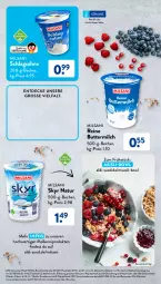 Gazetka promocyjna AldiSud - Entdecke unser Sortiment - Gazetka - ważna od 31.08 do 31.08.2023 - strona 3 - produkty: aldi, Becher, brut, butter, buttermilch, decke, eis, Elektro, elle, HP, Laufen, milch, molkereiprodukte, monitor, müsli, natur, reine buttermilch, reis, sahne, schlagsahne, Skyr, Ti