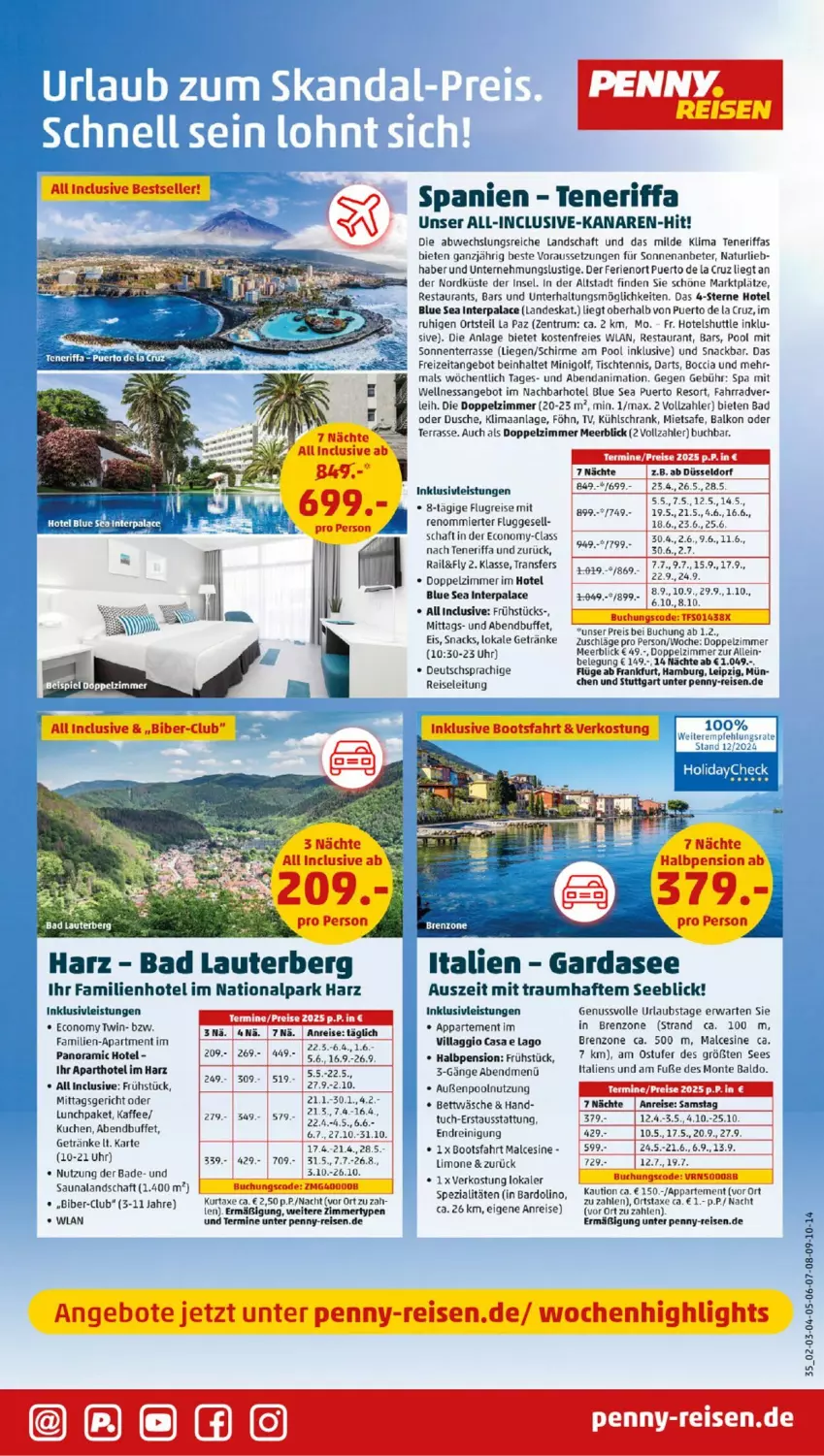 Aktueller Prospekt Penny - Prospekte - von 20.01 bis 25.01.2025 - strona 33 - produkty: angebot, axe, Bad, bett, bettwäsche, buch, dusche, eis, ente, Fahrrad, getränk, getränke, HP, inklusivleistungen, kaffee, kuchen, kühlschrank, kurtaxe, Liege, Lusti, monte, natur, nuss, pool, Reinigung, reis, rum, schirme, Schrank, snack, snacks, Spezi, Ti, tisch, tuc, uhr