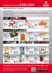 Gazetka promocyjna Selgros - Gastroangebote - Gazetka - ważna od 13.08 do 13.08.2022 - strona 1 - produkty: beef, beutel, bio, eis, fleisch, gin, google play, Jacke, korb, LG, obst, Pfifferlinge, pizza, ponnath, reis, rind, rinder, roastbeef, sahne, salat, salate, schinken, schlagsahne, schwein, schweine, Ti, Tiere, wedges, wein, weine, Weißwurst, wurst, zwiebel