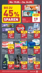 Gazetka promocyjna Aldi Nord - Von Montag - Gazetka - ważna od 24.05 do 24.05.2025 - strona 11 - produkty: Astra, axe, Bebe, biscotto, colgate, creme, duschgel, eier, flasche, gin, hansaplast, knoppers, LG, mars, medizinprodukt, milka, nivea, pralinen, Reinigung, reinigungstücher, schauma, schauma shampoo, shampoo, storck, Ti, tücher, waffeln, zahncreme, ZTE