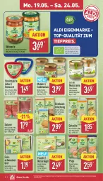 Gazetka promocyjna Aldi Nord - Von Montag - Gazetka - ważna od 24.05 do 24.05.2025 - strona 12 - produkty: aldi, aufstrich, backmischung, beutel, bio, brot, brotaufstrich, Cashew, creme, eis, feinschmecker, frucht, gin, mandel, nuss, nussriegel, reis, riegel, salami, schnitten, Streichzart, tee, teewurst, Ti, tiefpreis, trolli, wiener, wurst, ZTE