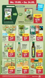 Gazetka promocyjna Aldi Nord - Von Montag - Gazetka - ważna od 24.05 do 24.05.2025 - strona 13 - produkty: aldi, apfel, apfelessig, auer, aus der tiefkühlung, Bau, Bauer, beutel, bio, bohne, bohnen, direktsaft, eis, essig, Feigen, flasche, gin, ilag, kaffee, kaffee ganze bohnen, Kürbis, kürbiskerne, natur, Ofen, pesto, pizza, rapsöl, reis, saft, salz, sim, steinofen, teigwaren, Ti, tisch, trolli, ZTE