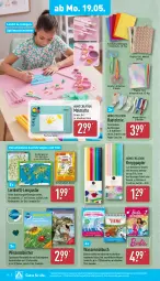 Gazetka promocyjna Aldi Nord - Von Montag - Gazetka - ważna od 24.05 do 24.05.2025 - strona 20 - produkty: Aufkleber, buch, ente, fisch, Garten, gin, Kinder, kleber, Leberrolle, Leuchte, leuchten, LG, Malbuch, papier, Ria, Schere, spülmaschinen, Ti, wasser, wassertank, ZTE