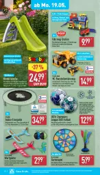 Gazetka promocyjna Aldi Nord - Von Montag - Gazetka - ważna od 24.05 do 24.05.2025 - strona 22 - produkty: AA-Batterien, Abba, aust, ball, batterie, batterien, Bau, champion, dell, elle, Fußball, Garten, gin, Kinder, LG, Mode, Ria, schlauch, Ti, Trampolin, wasser, Wasserschlauch, ZTE