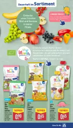 Gazetka promocyjna Aldi Nord - Von Montag - Gazetka - ważna od 24.05 do 24.05.2025 - strona 39 - produkty: auer, beutel, bio, decke, eis, eiswaffeln, frucht, Kinder, küche, Küchen, lebensmittel, mam, obst, Obst und Gemüse, püree, reis, Reiswaffeln, snack, Ti, tiefpreis, trolli, und gemüse, waffeln