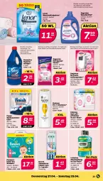 Gazetka promocyjna Netto - Woche 17 - Gazetka - ważna od 29.04 do 29.04.2023 - strona 23 - produkty: baby-dry, Bad, bio, bürste, domestos, febreze, Finish, lenor, lenor waschmittel, listerine, lufterfrischer, mundspülung, oral-b, pampers, pantene, pantene pro-v, pro-v, Rauch, reiniger, Reinigung, rwe, sagrotan, Seife, seifenspender, shampoo, spülmaschinen, spülmaschinentabs, spülung, Ti, tücher, waschmittel, windeln, zahnbürste