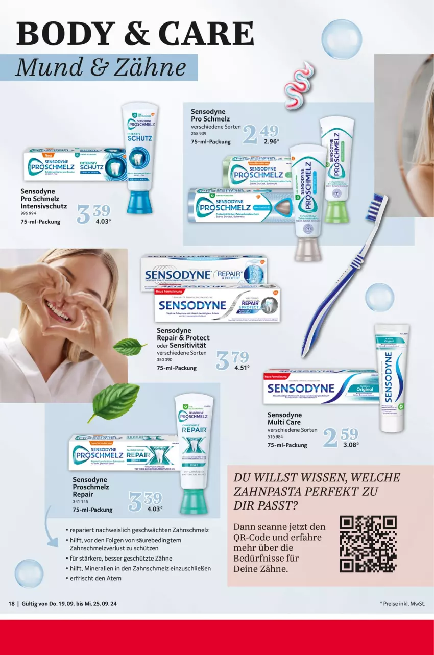 Aktueller Prospekt Selgros - Food - von 19.09 bis 25.09.2024 - strona 18 - produkty: auer, body, eis, LG, pasta, reis, Schütze, sensodyne, Ti, wasser, zahnpasta, ZTE